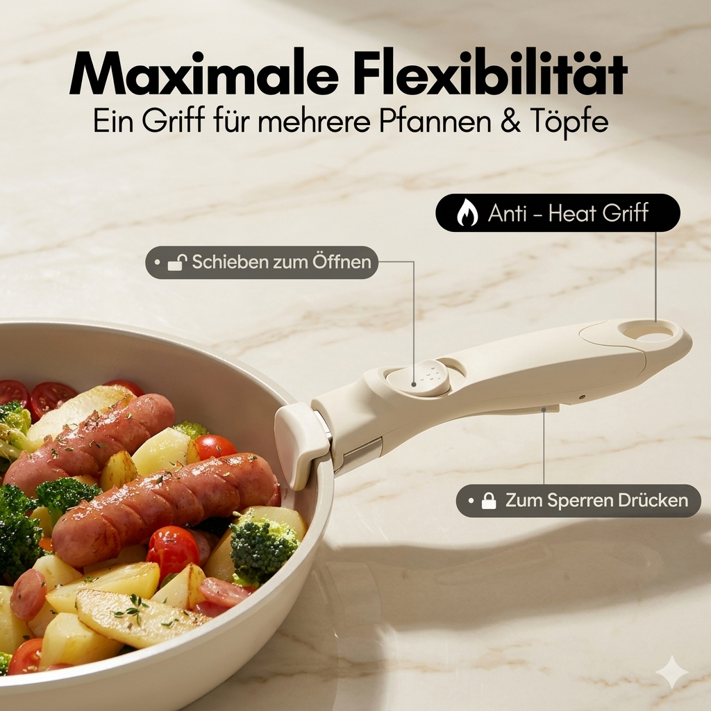 VONWERK™ Keramik-Pfannenset (11-teilig) | Das Original