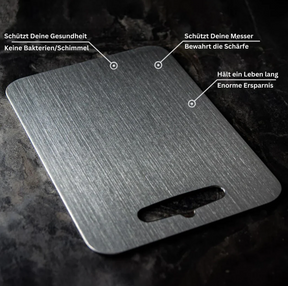 VONWERK™ Edelstahl-Schneidebrett