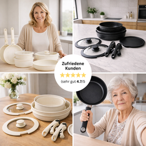 VONWERK™ Keramik-Pfannenset (11-teilig) | Das Original